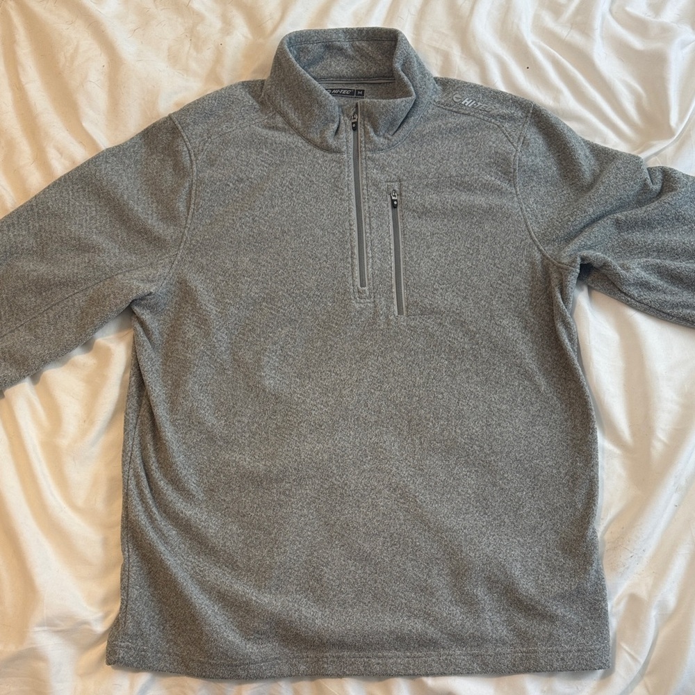 Hi-Tec Men's Zip-Up Gray Sweater